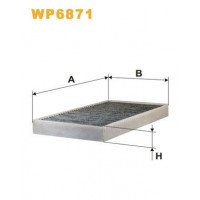 WP6871 WIX FILTERS Фільтр повітря у внутрішньому просторі