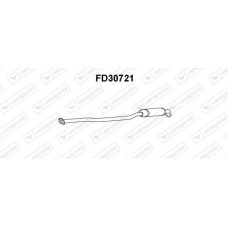 FD30721 VENEPORTE Предглушник вихлопних газів