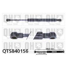 QTS840156 QUINTON HAZELL Газова пружина кришка багажника