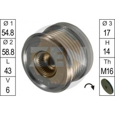 ZN5423 ERA Механізм вільного ходу генератора