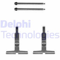 LX0570 DELPHI Комплектуючі колодки дискового гальма