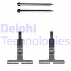 LX0570 DELPHI Комплектуючі колодки дискового гальма