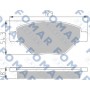 FO 914381 FOMAR Friction КомплеК т гальмівних колодок, дискове гальмо
