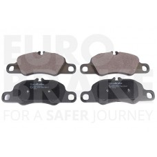 5502225620 EUROBRAKE Комплект гальмівних колодок дисковий гальм