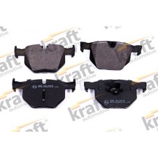 6012575 KRAFT AUTOMOTIVE Комплект гальмівних колодок дисковий гальм