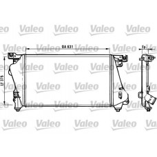 816959 VALEO Интеркулер