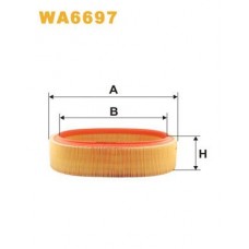 WA6697 WIX FILTERS Повітряний фільтр