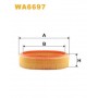 WA6697 WIX FILTERS Повітряний фільтр