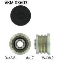 VKM 03603 SKF Механізм вільного ходу генератора