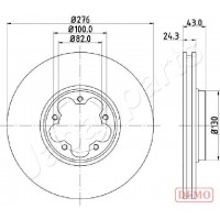 DI-0356C JAPANPARTS Гальмівний диск