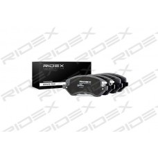 402B0365 RIDEX Комплект гальмівних колодок дисковий гальм