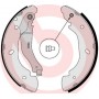 S 24 538 BREMBO Комплект гальмівних колодок