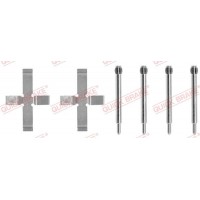 109-0980 QUICK BRAKE Комплектуючі колодки дискового гальма