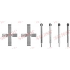 109-0980 QUICK BRAKE Комплектуючі колодки дискового гальма