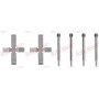 109-0980 QUICK BRAKE Комплектуючі колодки дискового гальма