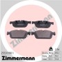 25531.190.1 ZIMMERMANN Комплект гальмівних колодок дисковий гальм