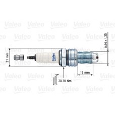 246887 VALEO Свічка запалювання