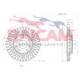 RD00704 RAICAM Гальмівний диск