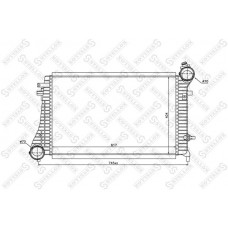 10-40183-SX STELLOX Интеркулер