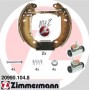20990.104.8 ZIMMERMANN Комплект гальмівних колодок