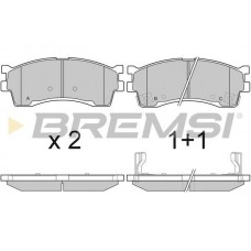 BP3055 BREMSI КомплеК т гальмівних колодок, дискове гальмо