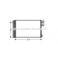 BWA5295D AVA QUALITY COOLING Конденсатор кондиціонера