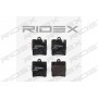 402B0120 RIDEX Комплект гальмівних колодок дисковий гальм