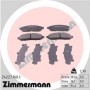 24227.160.1 ZIMMERMANN Комплект гальмівних колодок дисковий гальм