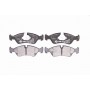 8DB 355 007-761 HELLA PAGID Комплект гальмівних колодок дисковий гальм
