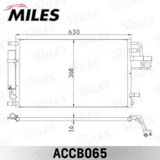ACCB065 MILES Конденсатор кондиціонера