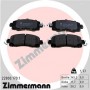 22800.170.1 ZIMMERMANN Комплект гальмівних колодок дисковий гальм
