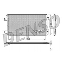 DCN23024 DENSO Конденсатор кондиціонера