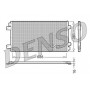 DCN23024 DENSO Конденсатор кондиціонера