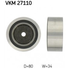 VKM 27110 SKF Паразитный / Ведущий ролик, Зубчастий ремінь