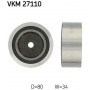 VKM 27110 SKF Паразитный / Ведущий ролик, Зубчастий ремінь