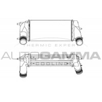 107416 AUTOGAMMA Интеркулер