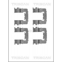 8105 681534 TRISCAN Комплектуючі колодки дискового гальма
