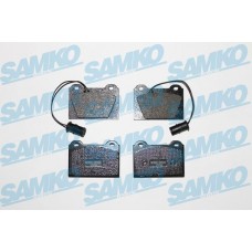 5SP243 SAMKO Комплект гальмівних колодок дисковий гальм