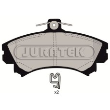 JCP1093 JURATEK Комплект гальмівних колодок дисковий гальм