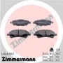 24668.190.1 ZIMMERMANN Комплект гальмівних колодок дисковий гальм