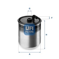 24.429.00 UFI Паливний фільтр