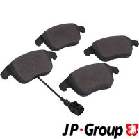 1163609610 JP GROUP Комплект гальмівних колодок дисковий гальм