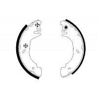 0 986 487 524 BOSCH Комплект гальмівних колодок
