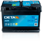 DK720 DETA Стартерна акумуляторна батарея