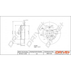 DP1010.11.0194 Dr!ve+ Гальмівний диск