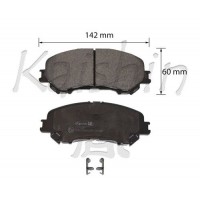 FK1339 KAISHIN Комплект гальмівних колодок дисковий гальм