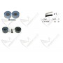 OBK010057 MABYPARTS Комплект ременя ГРМ