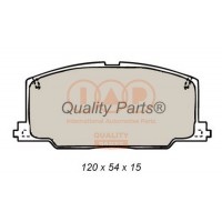 704-17095 IAP QUALITY PARTS КомплеК т гальмівних колодок, дискове гальмо