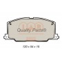 704-17095 IAP QUALITY PARTS КомплеК т гальмівних колодок, дискове гальмо
