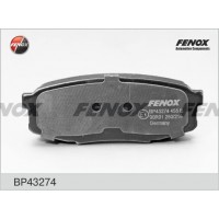 BP43274 FENOX КомплеК т гальмівних колодок, дискове гальмо